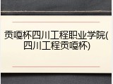 贡嘎杯四川工程职业学院(四川工程贡嘎杯)