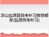 凉山盐源县高考补习推荐哪家(盐源高考补习)