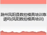 滁州凤阳县数控模具培训靠谱吗(凤阳数控模具培训)