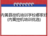 内黄县挖机培训学校哪家好(内黄挖机培训优选)