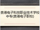 贵港电子科技职业技术学校中专(贵港电子职校)