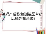 辣妈产后恢复训练图片(产后辣妈塑形图)