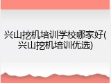兴山挖机培训学校哪家好(兴山挖机培训优选)