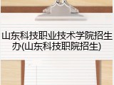 山东科技职业技术学院招生办(山东科技职院招生)
