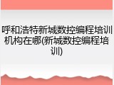 呼和浩特新城数控编程培训机构在哪(新城数控编程培训)