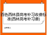 百色西林县高考补习收费标准(西林高考补习费)