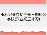 玉林兴业县初三全日制补习学校(兴业初三补习)