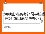 北海铁山港高考补习学校哪家好(铁山港高考补习)