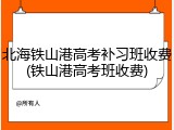 北海铁山港高考补习班收费(铁山港高考班收费)