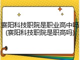襄阳科技职院是职业高中吗(襄阳科技职院是职高吗)