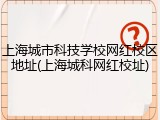 上海城市科技学校网红校区地址(上海城科网红校址)