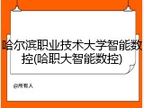 哈尔滨职业技术大学智能数控(哈职大智能数控)