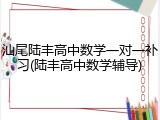 汕尾陆丰高中数学一对一补习(陆丰高中数学辅导)