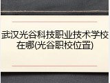 武汉光谷科技职业技术学校在哪(光谷职校位置)
