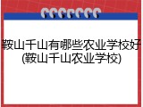 鞍山千山有哪些农业学校好(鞍山千山农业学校)