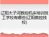 辽阳太子河数控机床培训技工学校有哪些(辽阳数控技校)
