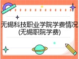 无锡科技职业学院学费情况(无锡职院学费)