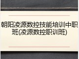 朝阳凌源数控技能培训中职班(凌源数控职训班)