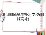 漯河郾城高考补习学校(郾城高补)