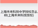 上海未来科技中学技校怎么样(上海未来科技技校)
