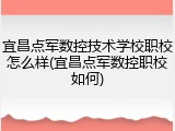 宜昌点军数控技术学校职校怎么样(宜昌点军数控职校如何)