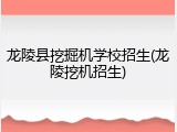 龙陵县挖掘机学校招生(龙陵挖机招生)