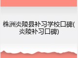 株洲炎陵县补习学校口碑(炎陵补习口碑)