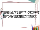 莱芜钢城学数控学校推荐技校吗(钢城数控技校推荐)
