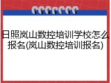 日照岚山数控培训学校怎么报名(岚山数控培训报名)