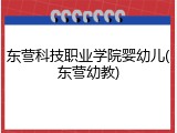 东营科技职业学院婴幼儿(东营幼教)