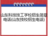 山东科技技工学校招生简章电话(山东技校招生电话)