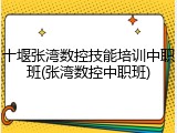 十堰张湾数控技能培训中职班(张湾数控中职班)