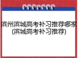 滨州滨城高考补习推荐哪家(滨城高考补习推荐)