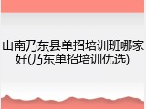 山南乃东县单招培训班哪家好(乃东单招培训优选)