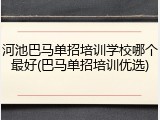 河池巴马单招培训学校哪个最好(巴马单招培训优选)