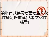 赣州石城县高考艺考生文化课补习班推荐(艺考文化课辅导)