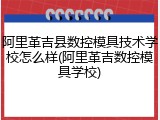 阿里革吉县数控模具技术学校怎么样(阿里革吉数控模具学校)