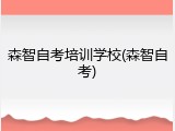 森智自考培训学校(森智自考)