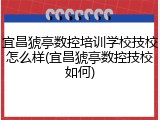 宜昌猇亭数控培训学校技校怎么样(宜昌猇亭数控技校如何)