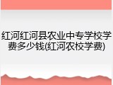 红河红河县农业中专学校学费多少钱(红河农校学费)