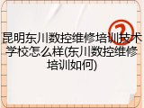 昆明东川数控维修培训技术学校怎么样(东川数控维修培训如何)