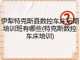 伊犁特克斯县数控车床短期培训班有哪些(特克斯数控车床培训)