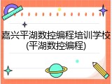 嘉兴平湖数控编程培训学校(平湖数控编程)