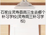 石家庄灵寿县高三生去哪个补习学校(灵寿高三补习学校)