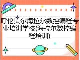 呼伦贝尔海拉尔数控编程专业培训学校(海拉尔数控编程培训)