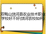 双鸭山饶河县农业技术职业学校好不好(饶河农校如何)