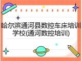 哈尔滨通河县数控车床培训学校(通河数控培训)