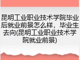 昆明工业职业技术学院毕业后就业前景怎么样，毕业生去向(昆明工业职业技术学院就业前景)