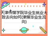 天津传媒学院毕业生就业大致去向如何(津媒毕业生流向)