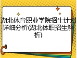 湖北体育职业学院招生计划详细分析(湖北体职招生解析)